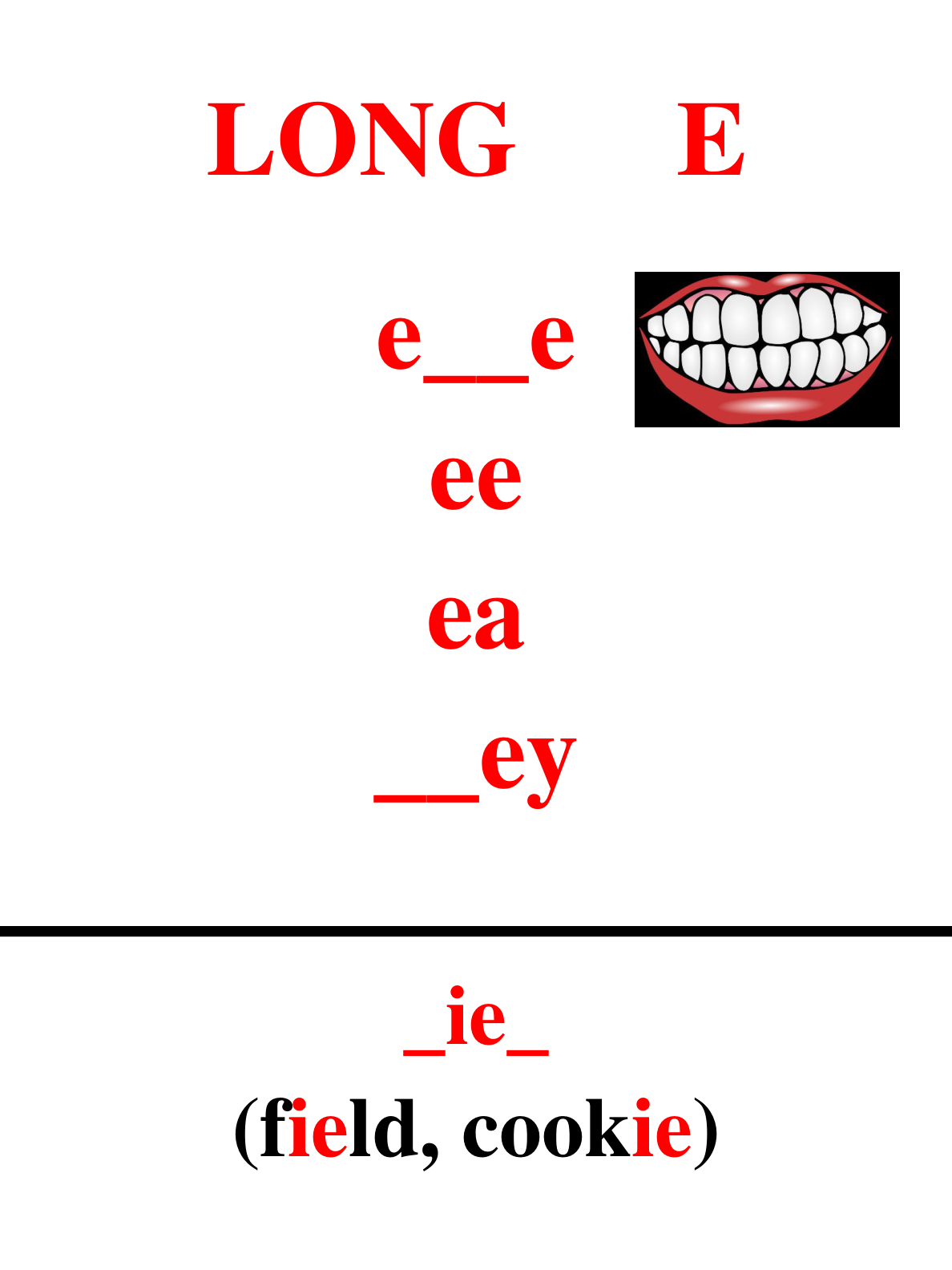 Long E