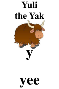 Yuli the yak y